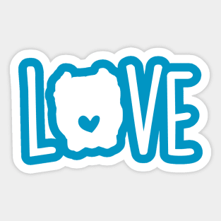 Pibtull Love Sticker